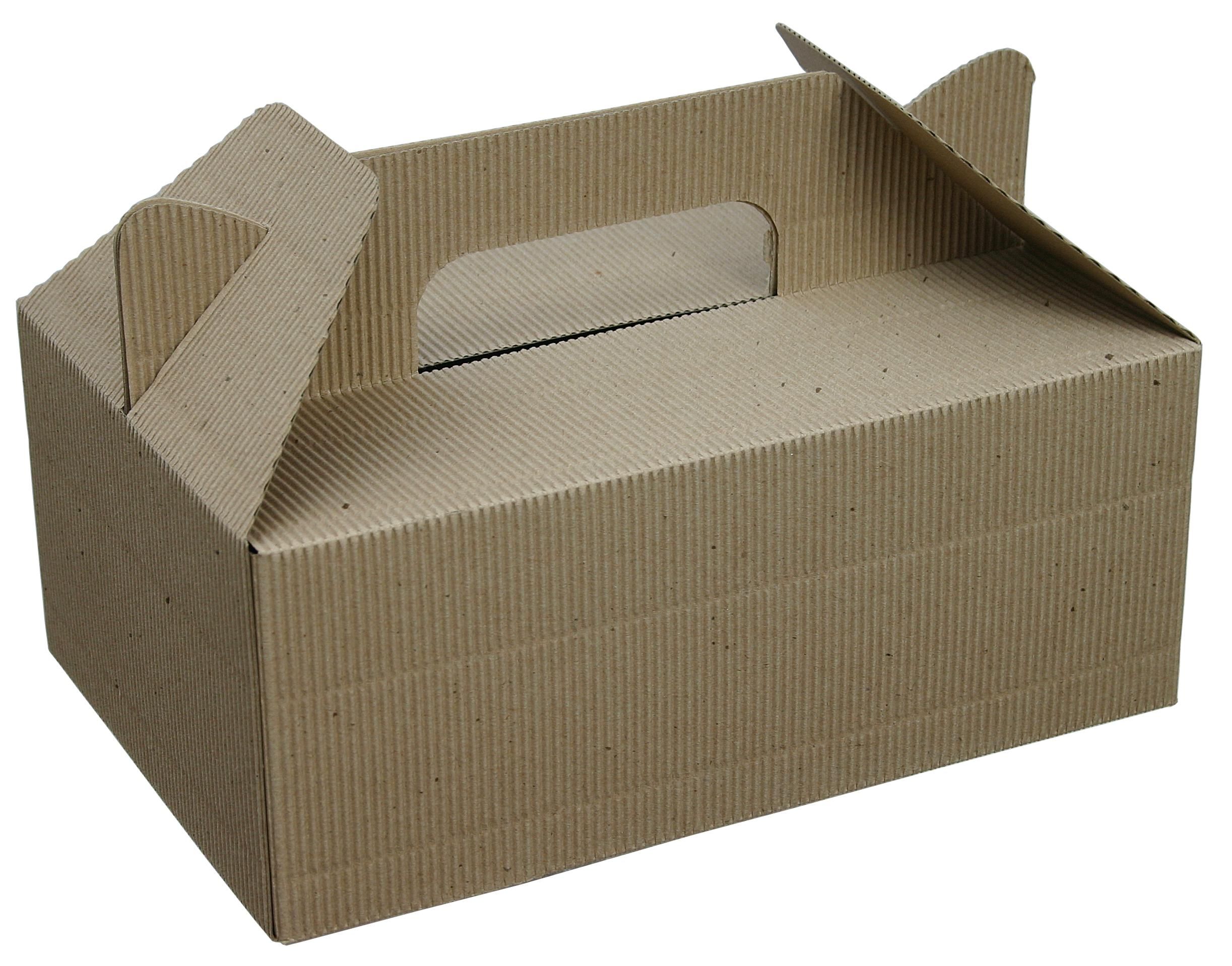 Упаковка из гофрированного картона. Картонная коробка с ручкой. Ручка для картонной коробки. Коробка из гофрокартона. Ящик из гофрированного картона для упаковки.